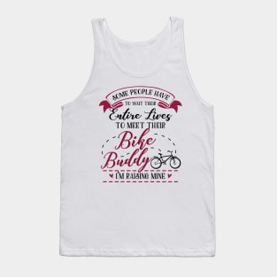 Bike Mom and Baby Matching T-shirts Gift Tank Top